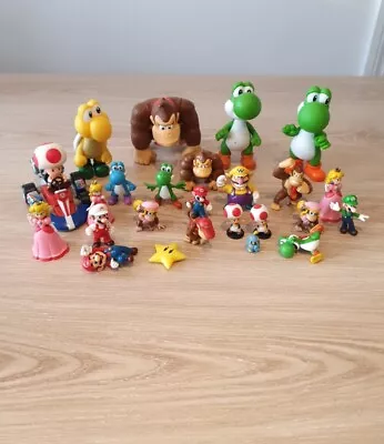 Super Mario Brothers Figures Joblot Bundle - Small And Large Figures Mixed Lot • £19.99