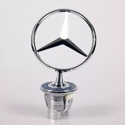 For MERCEDES BONNET HOOD LOGO EMBLEM BADGE For W124 W202 W203 W208 W210 / 44MM • $19.97