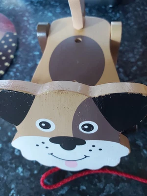 £10 • Buy Wobbling Wheeled Melissa And Doug Puppy Dog Pull Along Pre School.