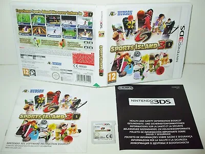 Sports Island 3D Nintendo 3DS Game 2DS/3 DS/XL Football/Bowling/Tennis/Racing • £9.99