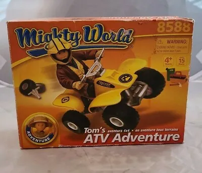 Mighty World Tom's ATV Adventure Toy Set 8588 • $24.99