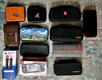 BULK LOT - Nintendo Switch / 3DS Cases + 2 X Empty Boxes • $99.99