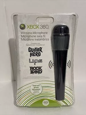 Microsoft Xbox 360 OEM Wireless Microphone For Guitar Hero Rock Band New Sealed • $49