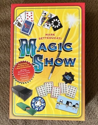 £37.80 • Buy Mark Setteducati - Magic Show - New - Magicians Wand Coin Slide Drawer Box More