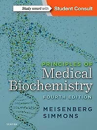 Principles Of Medical Biochemistry Meisenberg Simmons Paperback Elsevier 4e • $59.68