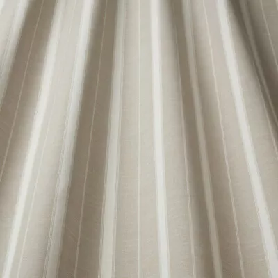 Glen Linen Ticking Stripe ILIV/SMD Fabric 2m Length Roll End 140cm Width • £26.76