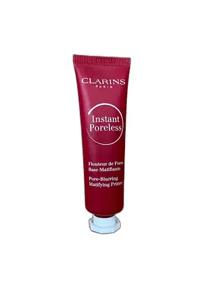 Clarins Instant Poreless Pore Blurring Matifying Primer 0.7 Oz / 20 ML (SEALED) • $12.49