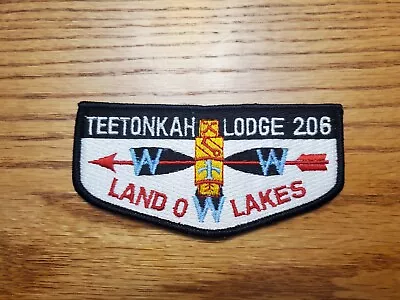 Boy Scout OA Teetonkah Lodge #206 Michigan S13 Flap Patch • $7