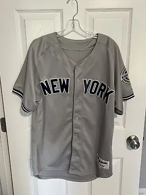 New York Yankees Mariano Rivera Grey Jersey - Majestic Authentic Collection Rare • $99.99