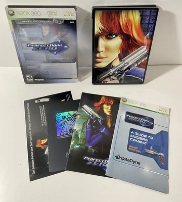 $14.95 • Buy Perfect Dark Zero XBOX 360 Steelbook Limited Collector's Edition CIB Complete