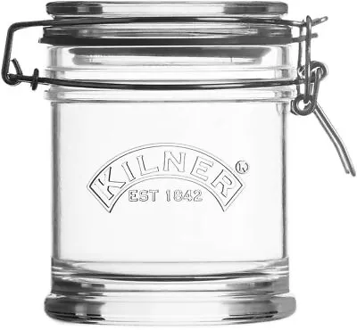 £7.99 • Buy Kilner Clip Top Round Preserving 0.45l Jars For Airtight Food Storage 0299.205