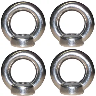 4 PC 6-mm Din 582 EYE NUT Metric Thread Stainless Steel Marine 150-lbs • $10.99