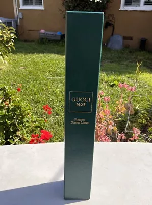 Vintage GUCCI No. 3 Fragrant Drawer Liners Smells Delicious Open Bag No Out • $30