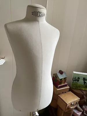 £65 • Buy Stockman Paris French Mannequin Child Size Metal Stand Display Dressmaking