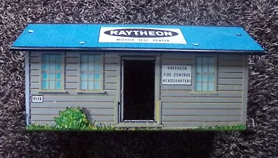 Marx Playsert Raytheon Missile Test Center Tin Building • $76