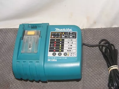 MAKITA Ni-MH & Ni-Cd 7.2V-18 VOLT FAST BATTERY CHARGER DC18RA**FREE SHIP • $24.99