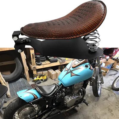 For Kawasaki Vulcan VN 500 750 800 900 Bobber Motorcycle 3  Spring Solo Seat Pad • $69.15