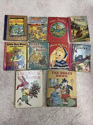 Vintage Children’s Books 1940’s-50’s 60’s Little Color Classics(3) For Crafts • $15