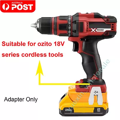 For Dewalt 20V Battery Adapter Convert To Ozito 18V Li-ion Battery Power Tools • $40.49