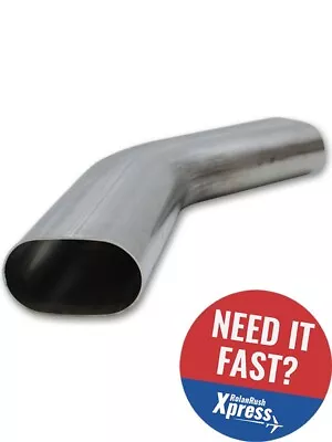 Vibrant Performance Exhaust Bend 45 Degree Mandrel 3-1/2 In Oval 5-1/4 • $144.10