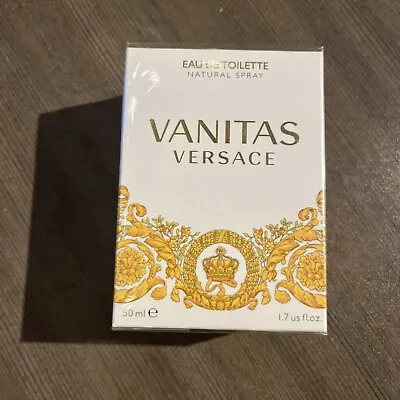 Vanitas By Versace 1.7 Oz / 50 Ml Eau De Toilette Spray For Women. Rare. Sealed • $79.95