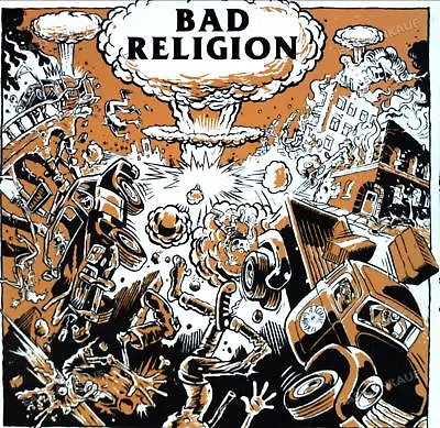 Bad Religion - Atomic Garden US 7  1991 (VG+/VG) B Side Etched Version . • $35.19