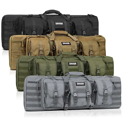 [Savior Equipment] 36  - 55  Double Carbine Rifle Long Gun Padded Case Range Bag • $65.99