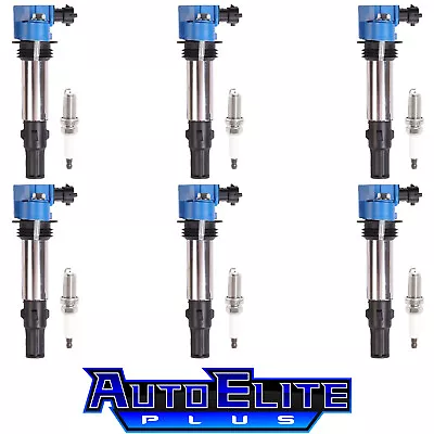 6pcs High Performance Ignition Coil & Iridium Spark Plug For Saab 9-3 V6 UF375 • $166.51