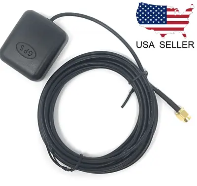 Waterproof GPS Active Antenna 30dB Gain 3-5VDC SMA • $13.99