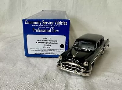 Brooklin Models 1954 Henney Packard 8 Passenger Limousine CSV22 1/43 • $68.45