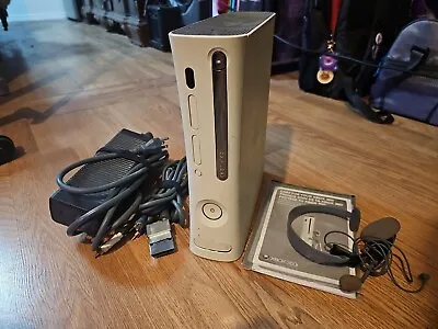 Microsoft Xbox 360 White Console Red Ring Of Death For Parts • $40