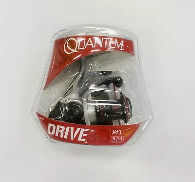 NEW! Quantum Fishing DRIVE Spinning Fishing Reel 8+1 Bearings & 5.2:1 Gear Ratio • $43.58