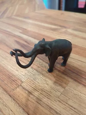 William W.M. Otto Signed Solid Bronze La Brea Tar Pits  Mammoth Elephant AS IS • $100
