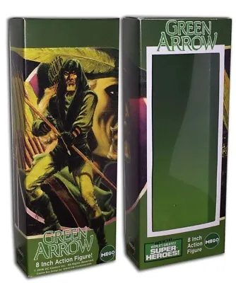 Mego GREEN ARROW (Longbow Hunter) BOX For 8  Action Figure (BOX ONLY) • $13