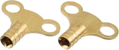 Radiator Plumbing Bleed Bleeding Key Keys Solid Brass For Venting Air Valve • £5.90