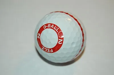 GOLF BALL LOGO   DAVE  PELZ  O - BALL Used Golf Ball  AAAAA • £4.10