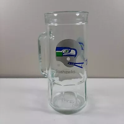$9.99 • Buy Seattle Seahawks Vintage Fisher Peanuts Glass Beer Mug 