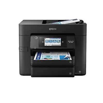 Epson WorkForce Pro WF-4833 Wireless All-in-One Printer Copy Scan Fax 2-sided Pr • $190