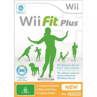 Wii Fit Plus Software [Pre-Owned] (Wii) • $21.95