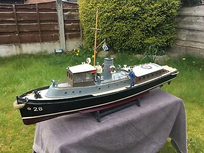 1920's Raf Pinnace  Seaplane Tender 1/10 Scale Model Radio Controlled Boat Ship • £102