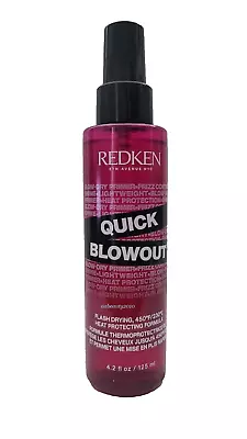 Redken QUICK BLOWOUT Heat Protectant Spray 4.2oz/125ml **NEW***AUTHENTIC** • $22.95