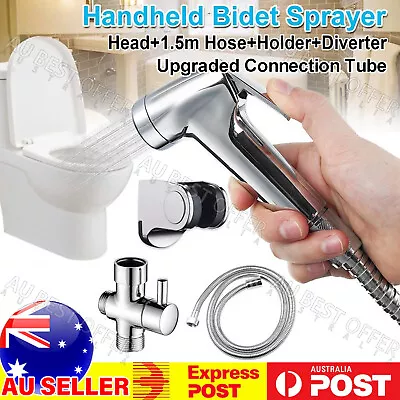 4Pcs Bidet Douche Toilet Spray Shattaf Shower Head Hose Sprayer Kit Hand AU • $17.95