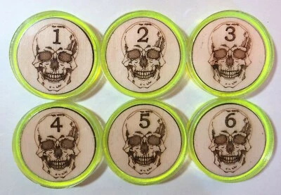 £12.50 • Buy Deluxe 40mm Objective Markers X6, Many Designs. Suitable For Warhammer 40k AOS 