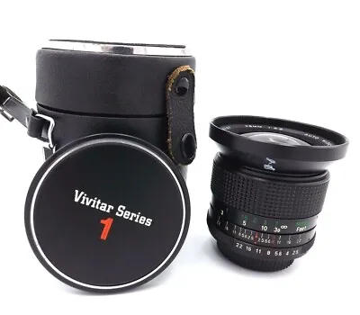 Vivitar Series 28mm Auto Wide Angle Lens 1:2.5 W/Case • $89