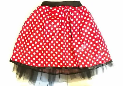 HALLOWEEN RED BOW MOUSE TUTU COSTUME Kids Teens Fancy Dress  Accessory Set UK • £8.61