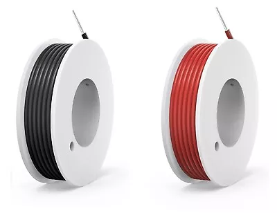 £9.99 • Buy 20 AWG 0.5 Mm² Electrical Wire Kit 2 Color 12V Spool Low Voltage 2 X 22.3 Feet