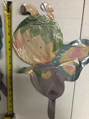 NOS Mylar Helium Balloon Lot Of 6 Butterfly Fairy  • $4.89