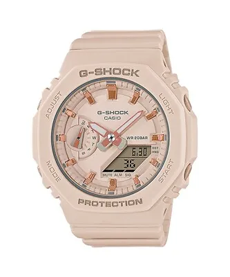 New Casio G-SHOCK GMAS2100-4A Light Pink Analog-Digital Women's Watch • $88.85