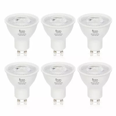 [6 Pack] Simba Lighting® LED GU10 5W Non-Dimmable 50W Replacement Bulb 5000K • $17.80