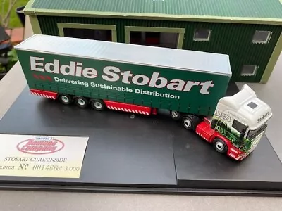 £17.50 • Buy Oxford Die-cast SHL01CS Scania Hiline Stobart With Curtainsider